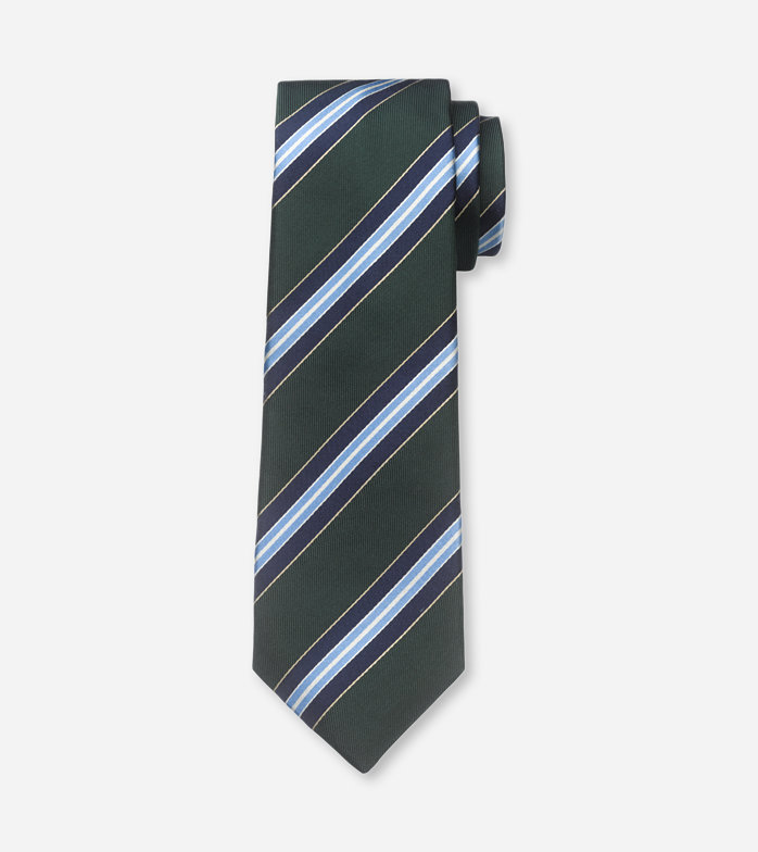 SIGNATURE Krawatte, regular 7,5 cm, Oliv