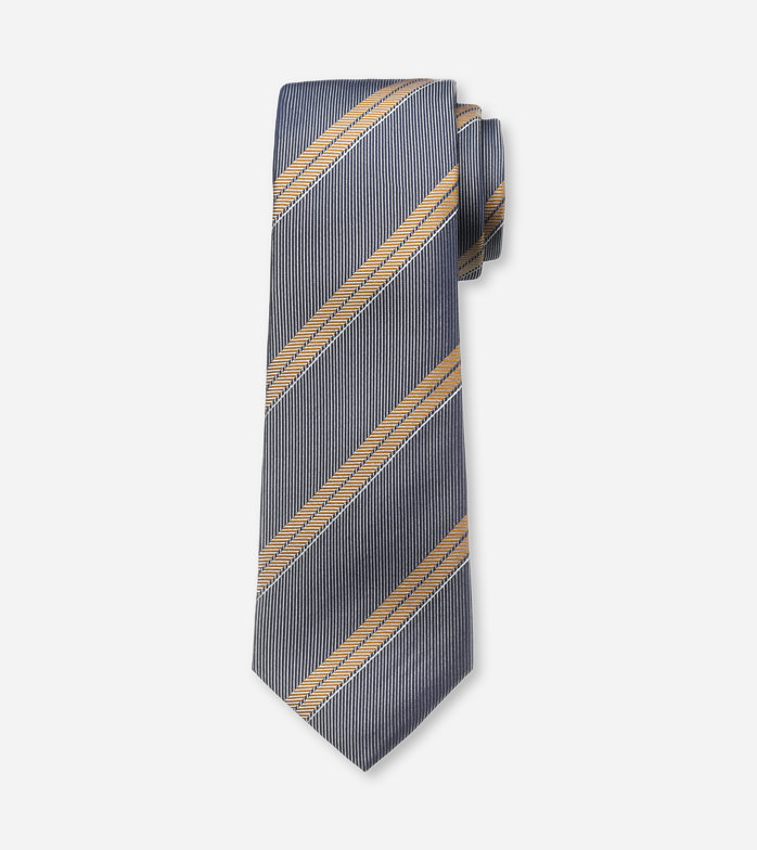 SIGNATURE Tie, regular 7,5 cm, Midnight Blue