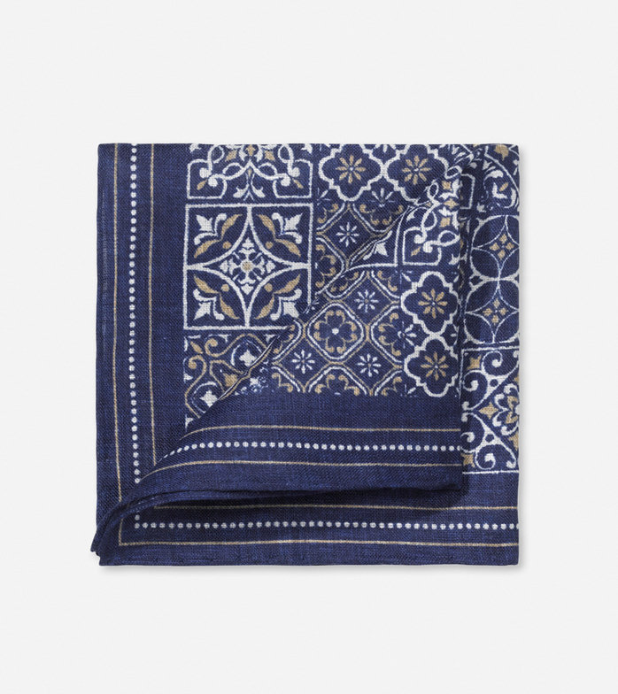 SIGNATURE Pochette, 28x28 cm, Bleu Nuit