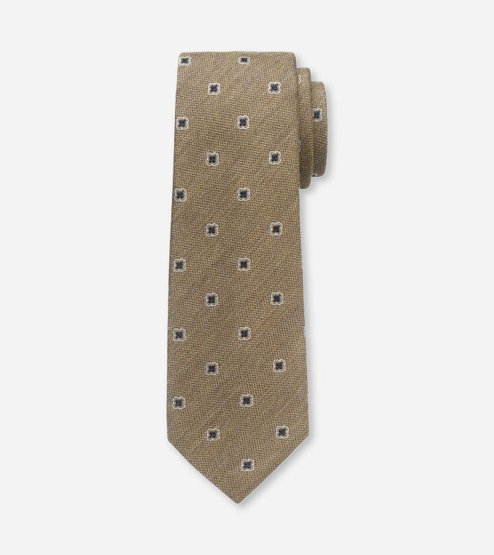 SIGNATURE Krawatte, regular 7,5 cm, Caramel