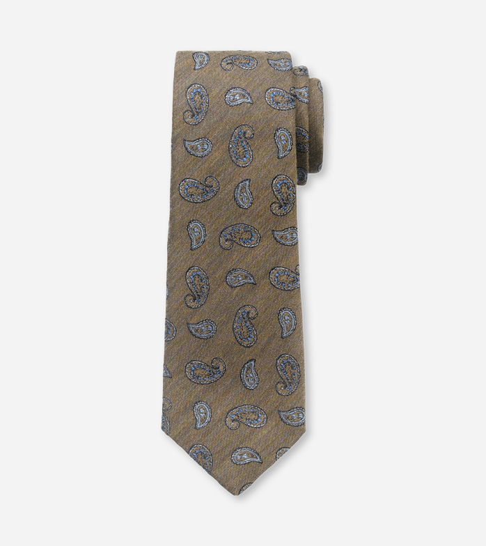 SIGNATURE Tie, regular 7,5 cm, Caramel