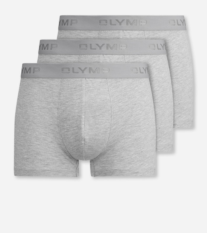 boxershorts (set van 3 paar), Grijs