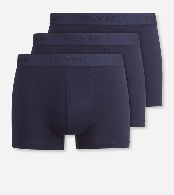 boxershorts (set van 3 paar), Marineblauw
